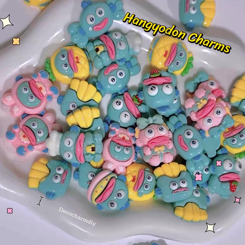 Hangyodon Charms •  Hello Kitty & Friends • DIY Charms